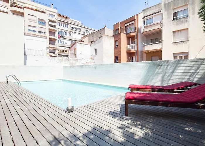 My Space Barcelona Pool Garden Apartments